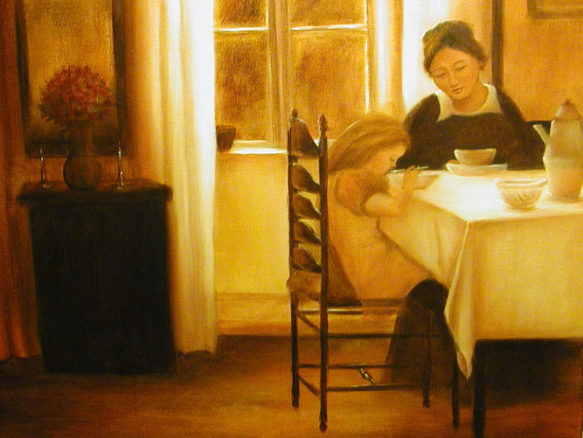 Carl Wilhelm Holsoe - Breakfast